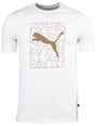 T-krekls vīriešiem Puma Graphics Cat 677184 02, balts