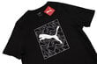 T-krekls vīriešiem Puma Graphics Cat Tee 677184 01, melns цена и информация | Vīriešu T-krekli | 220.lv