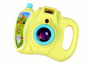 Kamera ar dzīvnieku projektoru, dzeltena cena un informācija | Attīstošās rotaļlietas | 220.lv