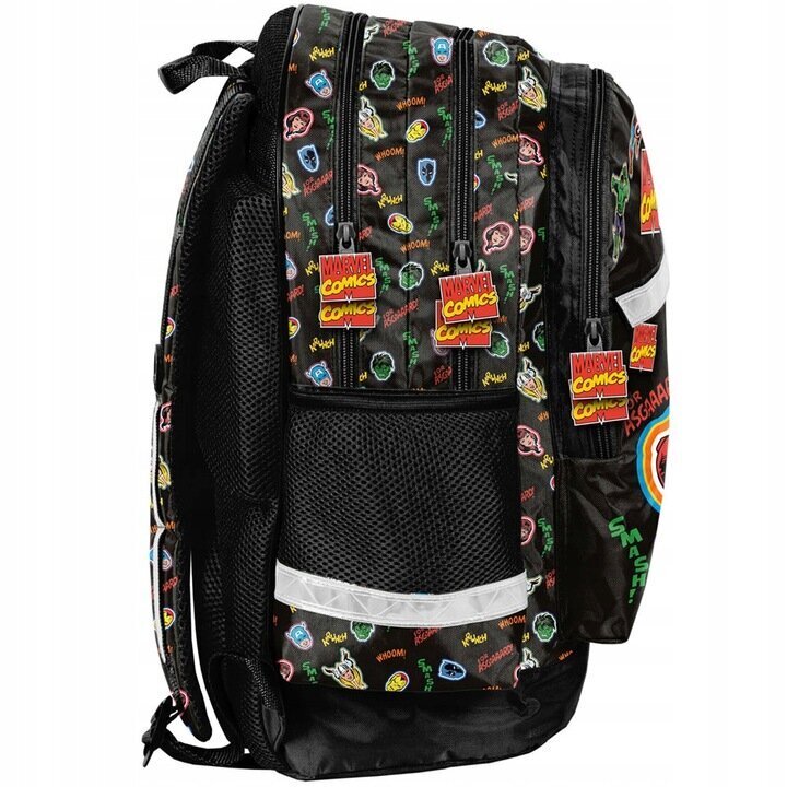 Skolas mugursoma Paso Avengers Comics AV23RR-116, 42x29x16 cm cena un informācija | Skolas somas | 220.lv