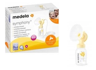 Manuālais krūts pumpis ar piltuvi Medela Symphony cena un informācija | Krūts piena pumpji | 220.lv