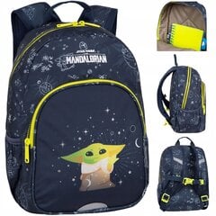 Pirmsskolas vecuma bērnu mugursoma CoolPack BABY YODA F049317, 10 l, 35x26x12 cm cena un informācija | Skolas somas | 220.lv