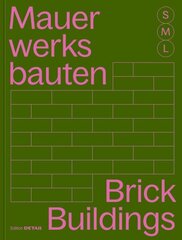 Brick Buildings S, M, L: 30 x Architecture and Construction цена и информация | Книги по архитектуре | 220.lv