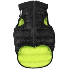 Divpusēja jaka Collar Airyvest, S, 35 cm, zaļa/melna cena un informācija | Apģērbi suņiem | 220.lv