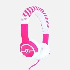 OTL Pokémon Pokéball Pink PK0845 цена и информация | Наушники с микрофоном Asus H1 Wireless Чёрный | 220.lv
