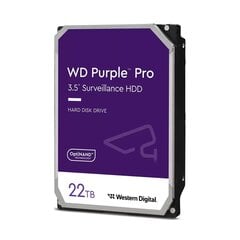 WD Purple Pro WD221PURP цена и информация | Внутренние жёсткие диски (HDD, SSD, Hybrid) | 220.lv
