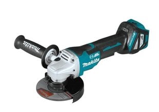 УГЛОВАЯ ШЛИФМАШИНА MAKITA 18V 125мм БЕЗ АККУМУЛЯТОРОВ И ЗАРЯДНОГО УСТРОЙСТВА БЕСЩЕТОЧНАЯ MAKPAC DGA518ZJU цена и информация | Шлифовальные станки | 220.lv