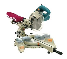 MAKITA MITRE SAW 1010W 190MM С ПОДАЧЕЙ / ЛАЗЕРОМ LS0714LN цена и информация | Пилы, циркулярные станки | 220.lv