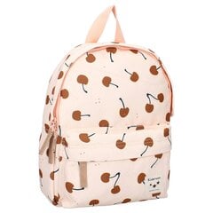 Bērnu mugursoma Kidzroom Paris Cherry, smilšu krāsā цена и информация | Школьные рюкзаки, спортивные сумки | 220.lv