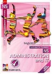 BrightRED Study Guide National 5 Administration and IT - New Edition cena un informācija | Grāmatas pusaudžiem un jauniešiem | 220.lv