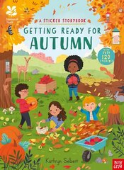 National Trust: Getting Ready for Autumn, A Sticker Storybook цена и информация | Книги для малышей | 220.lv