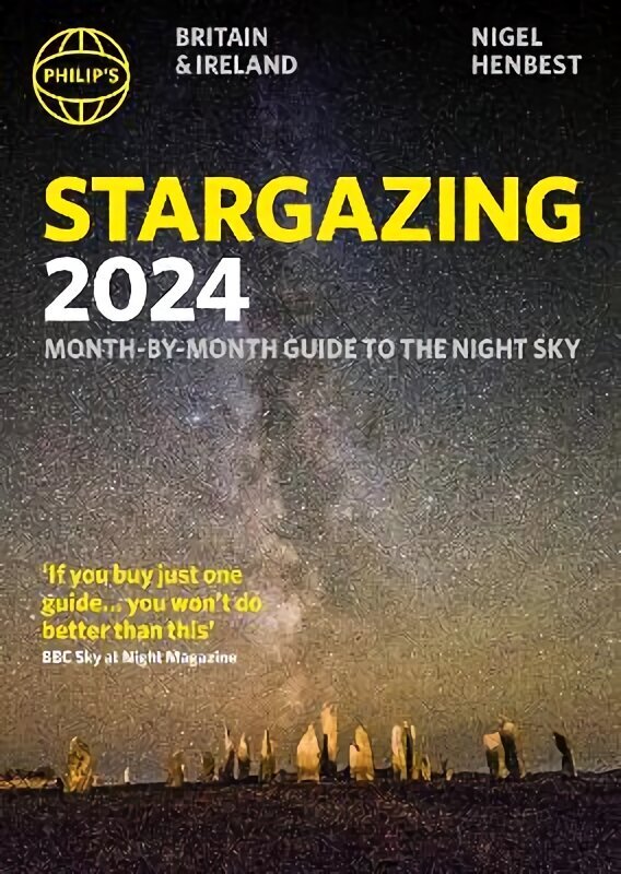 Philip's Stargazing 2024 Month-by-Month Guide to the Night Sky Britain & Ireland cena un informācija | Izglītojošas grāmatas | 220.lv