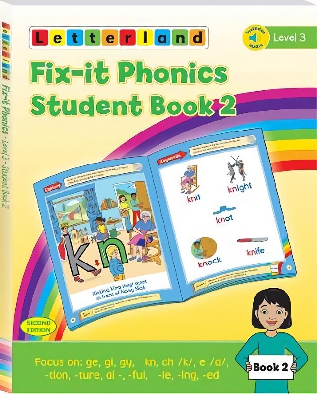 Fix-it Phonics - Level 3 - Student Book 2 (2nd Edition) cena un informācija | Grāmatas pusaudžiem un jauniešiem | 220.lv