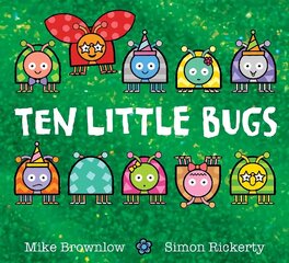 Ten Little Bugs цена и информация | Книги для самых маленьких | 220.lv