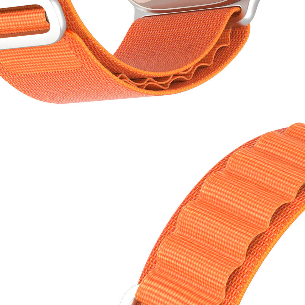 Dux Ducis Velcro Sports Strap GS Version, Orange cena un informācija | Viedpulksteņu un viedo aproču aksesuāri | 220.lv