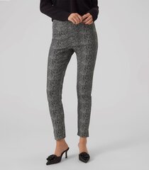 Женские брюки Vero Moda 10294377*01 5715430841462, черные/белые цена и информация | Женские брюки | 220.lv