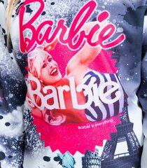 Bērnu sporta krekls Barbie 813346 01, balts/melns 813346*01-016 цена и информация | Свитеры, жилетки, пиджаки для девочек | 220.lv