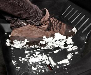 Gumijas ProLine 3D paklājiņi VW Caddy V 2021-2023 cena un informācija | Gumijas paklājiņi pēc auto modeļiem | 220.lv