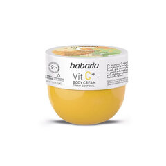 BABARIA Vit C+ ķermeņa krēms izgaismojošs, mitrinošs 400ml цена и информация | Кремы, лосьоны для тела | 220.lv