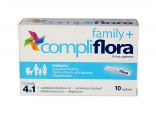 CompliFlora Family + N10 pulveris no 0 gadiem цена и информация | Витамины, пищевые добавки, препараты для хорошего самочувствия | 220.lv