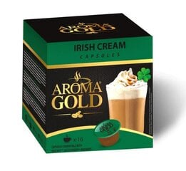 Kafijas kapsulas Aroma Gold Irish Cream, 16 kaps cena un informācija | Kafija, kakao | 220.lv