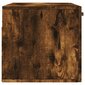 vidaXL sienas skapītis., ozola, 80x36,5x35 cm, inženierijas koks cena un informācija | Skapīši viesistabai | 220.lv