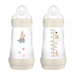 Pudele zīdaiņiem MAM Baby Unisex, 2+ mēn, 260 ml cena un informācija | Bērnu pudelītes un to aksesuāri | 220.lv