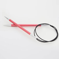 Круговые спицы KnitPro Zing 150 cm, 6.50 mm цена и информация | Принадлежности для вязания | 220.lv