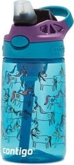 Детская бутылка Contigo Easy Clean 420ml Junip Unicorns, 2127477 цена и информация | Фляги для воды | 220.lv