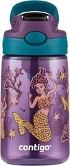 Детская бутылка Contigo Easy Clean 420ml Purple Mermaids, 2127478 цена и информация | Фляги для воды | 220.lv