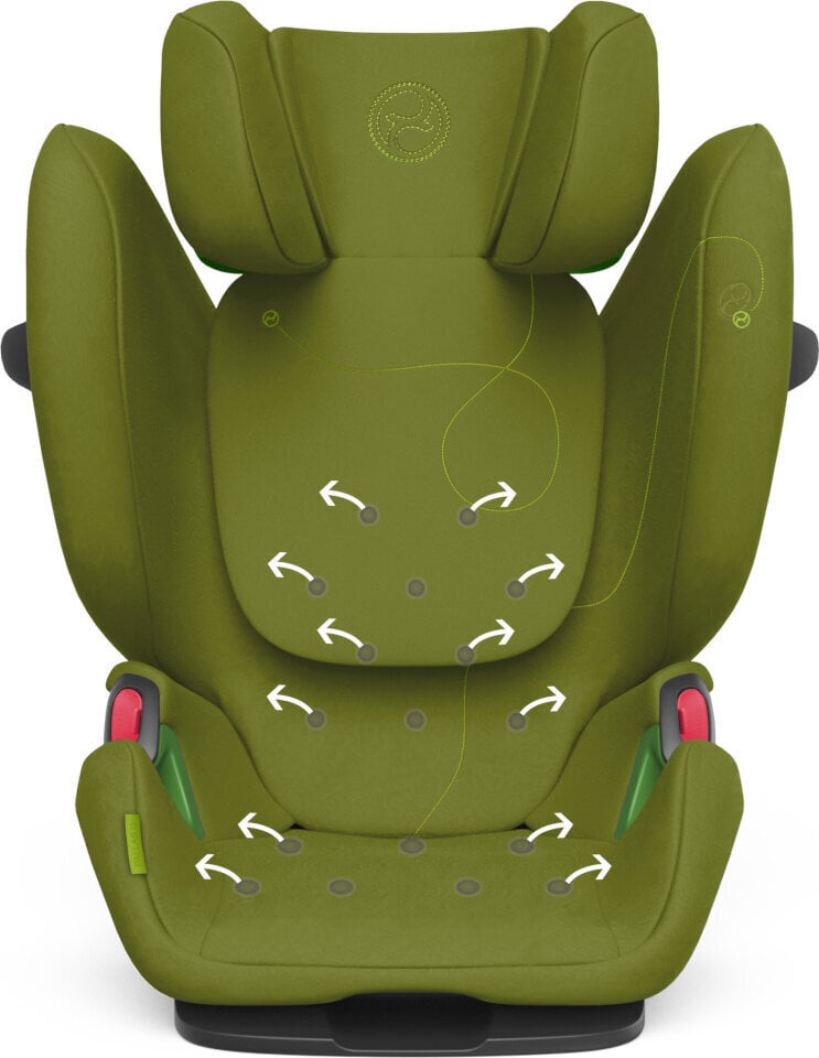 Cybex autokrēsliņš Pallas G i-Size, 9-36 kg, Nature Green cena un informācija | Autokrēsliņi | 220.lv