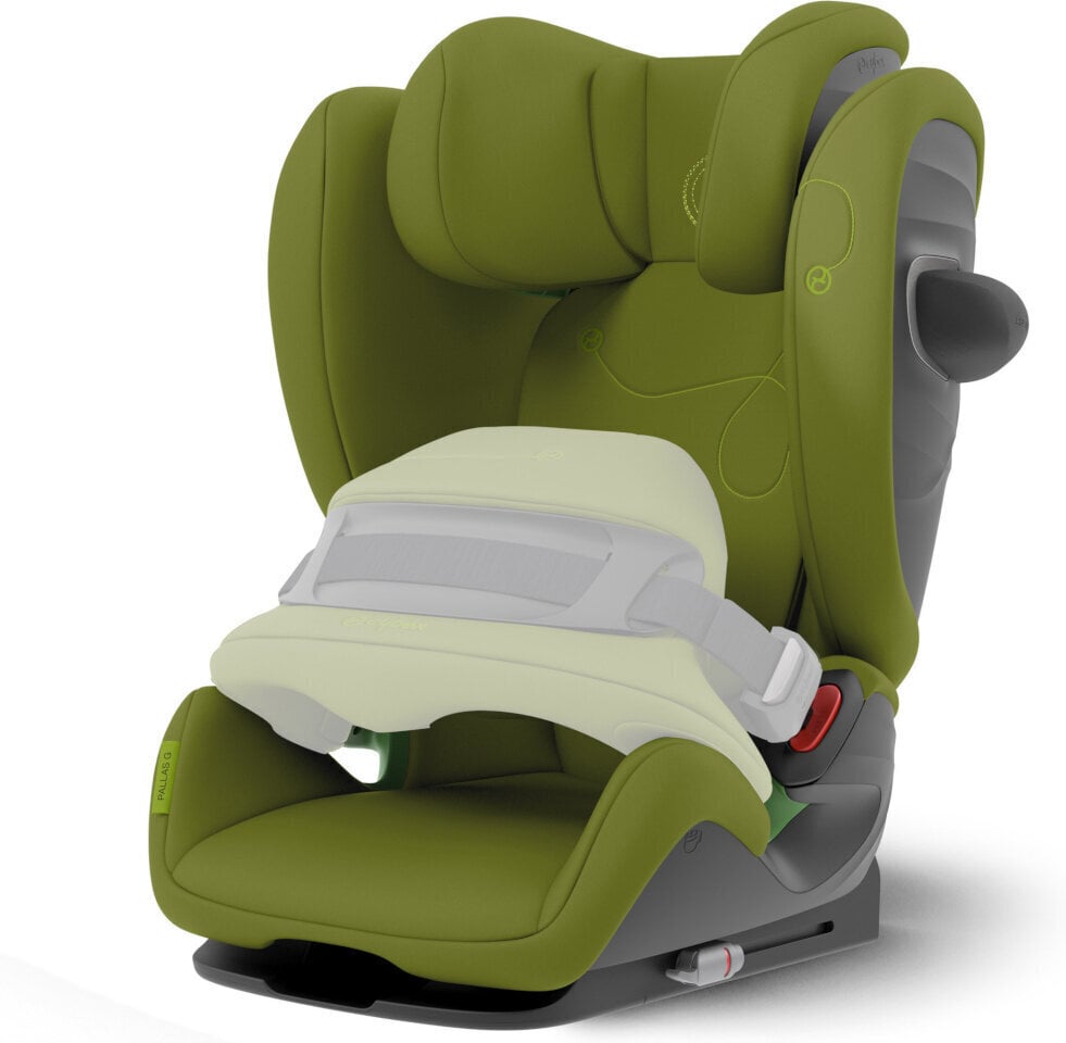 Cybex autokrēsliņš Pallas G i-Size, 9-36 kg, Nature Green cena un informācija | Autokrēsliņi | 220.lv