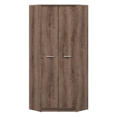 Угловой шкаф Nepo Plus, темно-коричневый цвет цена и информация | Шкафы | 220.lv