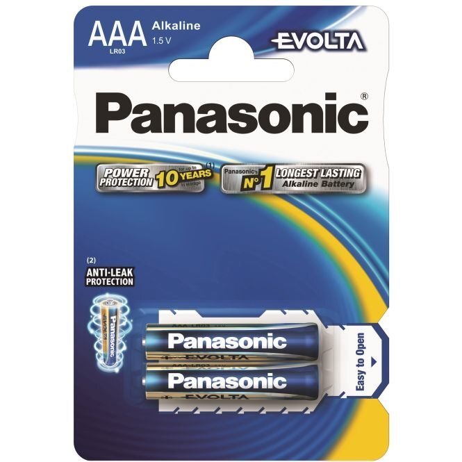 Baterija Panasonic Evolta LR03 (AAA) cena un informācija | Baterijas | 220.lv