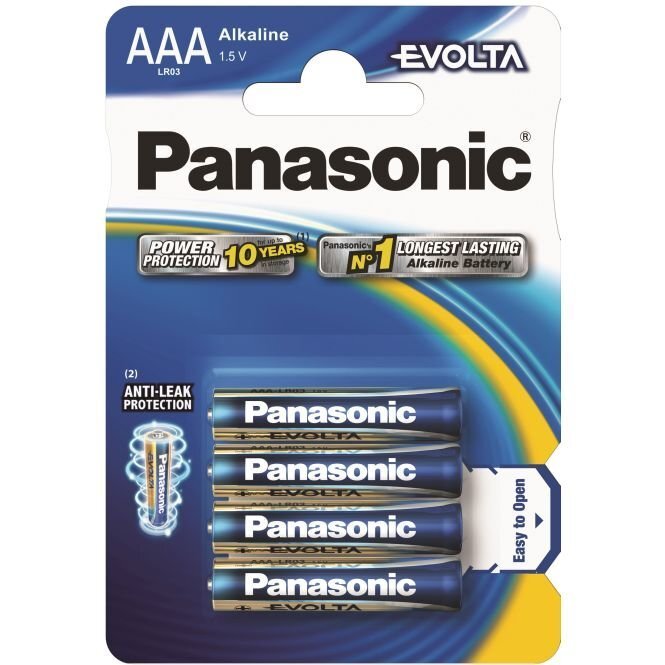 Baterija Panasonic Evolta LR03 (AAA) cena un informācija | Baterijas | 220.lv
