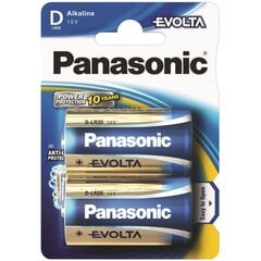 Baterija Panasonic Evolta LR20 (D) cena un informācija | Baterijas | 220.lv