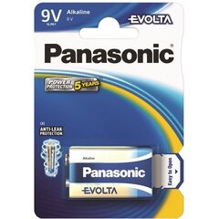 Baterija Panasonic Evolta 6LR61 (9V) cena un informācija | Baterijas | 220.lv