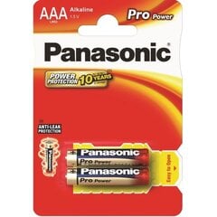 Baterija Panasonic Pro Power LR03 (AAA) cena un informācija | Baterijas | 220.lv