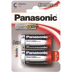 Panasonic Everyday Power baterija LR14EPS/2B cena un informācija | Baterijas | 220.lv