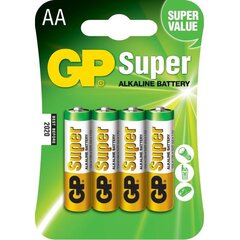 Aккумулятор GP Super  LR6 (AA) цена и информация | Батарейки | 220.lv