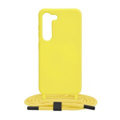 Чехол Techsuit Crossbody Samsung Galaxy S23 Ultra Желтый цена и информация | Чехлы для телефонов | 220.lv