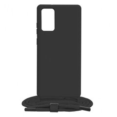 Чехол Techsuit Crossbody Samsung Galaxy Note 20 4G / Note 20 5G Черный цена и информация | Чехлы для телефонов | 220.lv
