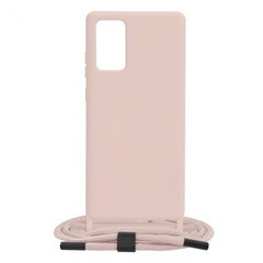 Чехол Techsuit Crossbody Samsung Galaxy Note 20 4G / Note 20 5G Розовый цена и информация | Чехлы для телефонов | 220.lv