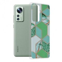 Чехол для телефона Techsuit Marble Series iPhone 13 зеленого цвета цена и информация | Чехлы для телефонов | 220.lv