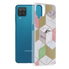 Чехол для телефона Techsuit Marble Series Samsung Galaxy A12 / A12 Nacho фиолетовый цвет  цена и информация | Чехлы для телефонов | 220.lv