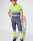 Bikses ar paaugstinātu redzamību vīriešiem Naos, zaļš цена и информация | Darba apģērbi | 220.lv