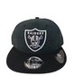 New Era Uniseks Las Vegas Raiders NFL 9FIFTY Snapback vāciņi Pelēks S/M цена и информация | Vīriešu cepures, šalles, cimdi | 220.lv
