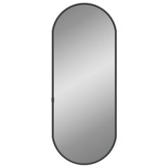 Spogulis vidaXL, melns cena un informācija | Spoguļi | 220.lv