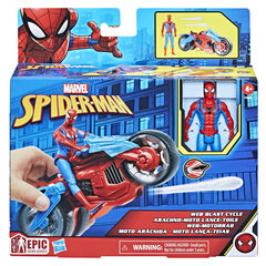 Rotaļu komplekts Transportlīdzeklis un figūra Spider-man, 10 cm cena un informācija | Marvel Rotaļlietas, bērnu preces | 220.lv