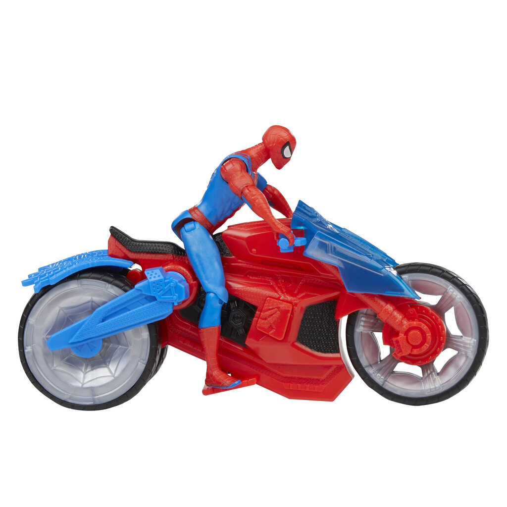 Rotaļu komplekts Transportlīdzeklis un figūra Spider-man, 10 cm cena un informācija | Rotaļlietas zēniem | 220.lv